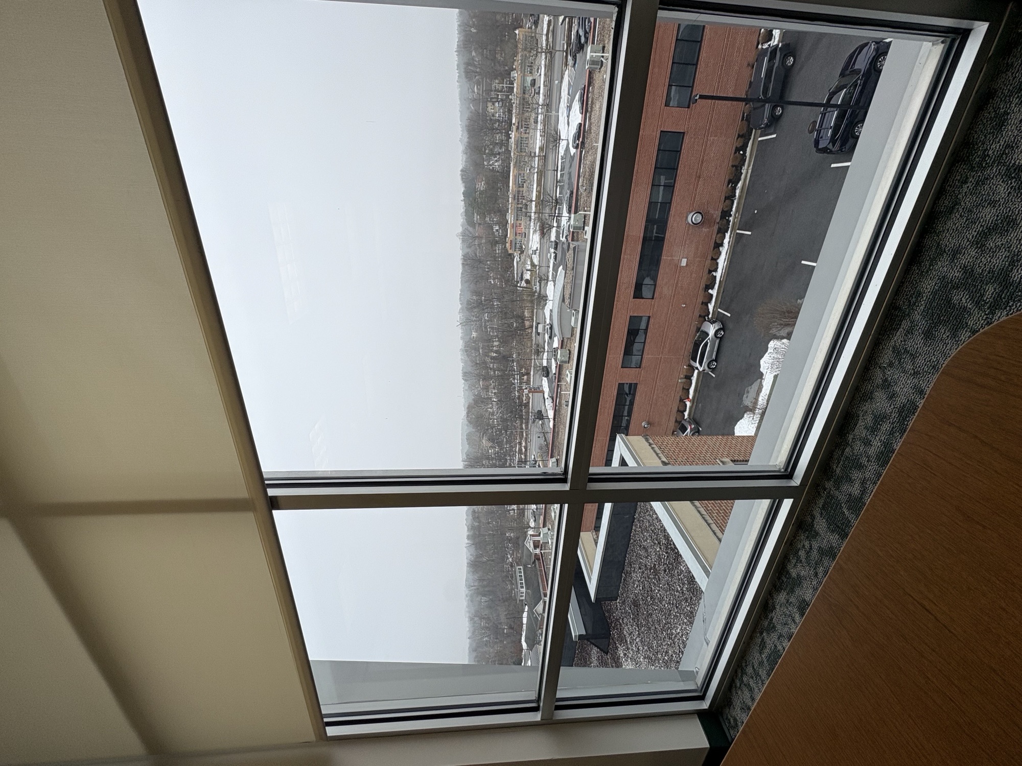 Picture of out the window facing Ownings Mill Blvd